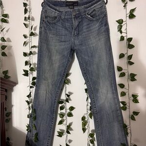 Urban Heritage Straight Leg Blue Jeans